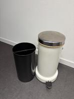 Vintage prullenbak van Adriaan van der Kuip, Huis en Inrichting, Woonaccessoires | Prullenbakken, Ophalen, Gebruikt, Met pedaal