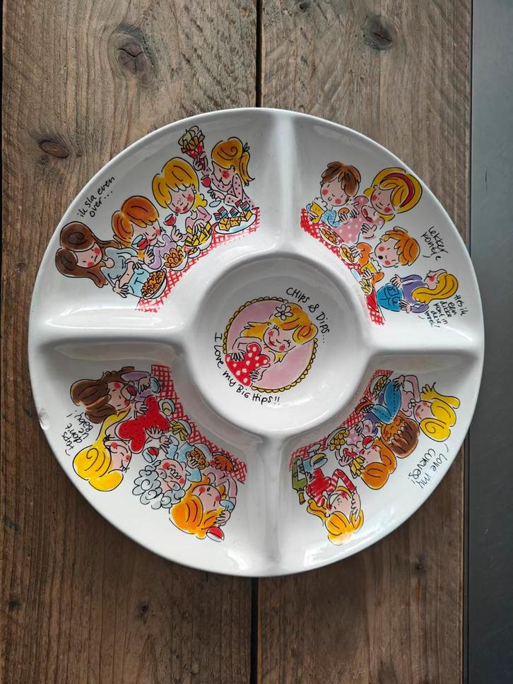 Blond Amsterdam Vakjesschaal, Huis en Inrichting, Keuken | Servies, Gebruikt, Schaal of Schalen, Blond Amsterdam, Aardewerk, Ophalen of Verzenden