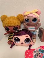 2 LoL poppen 1 kussen 1 petje LOL, Ophalen of Verzenden, Zo goed als nieuw, Overige typen