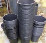 Bloempot, sierpot, plantenpot, plantenbak 4 lt, Kunststof, Rond, Nieuw, Tuin