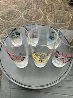 Jaren 70 limonade glazen, Verzamelen, Glas en Borrelglaasjes, Nieuw, Frisdrankglas, Ophalen