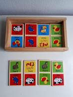 houten dieren domino spel, Ophalen of Verzenden