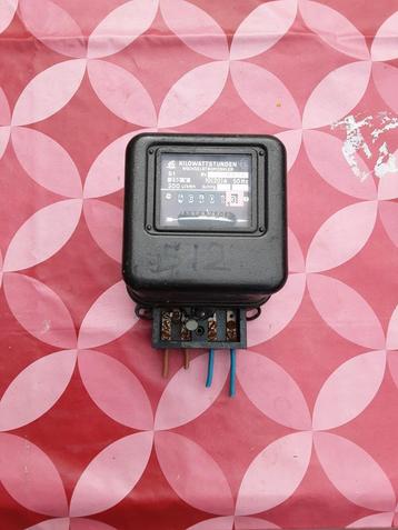 Kwh meter / terugdraaimeter - 1 fase beschikbaar voor biedingen