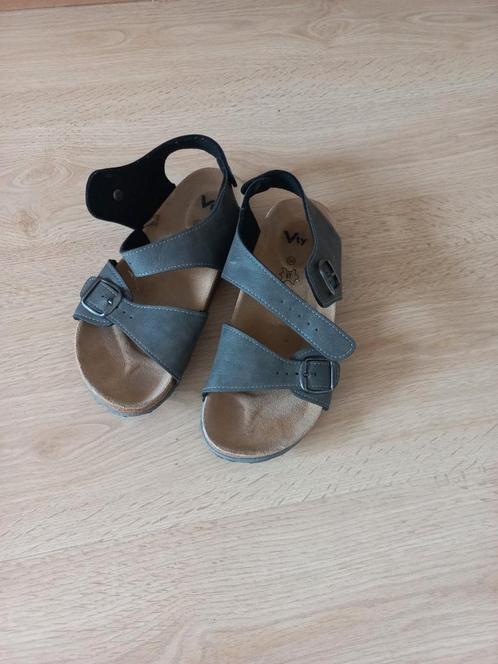 leren sandalen van " van Haren" maat 34 zgan, Kinderen en Baby's, Kinderkleding | Schoenen en Sokken, Zo goed als nieuw, Overige typen