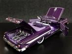 Sunstar 1:18 Chevrolet Impala Lowrider paars metallic, Hobby en Vrije tijd, Modelauto's | 1:18, Auto, Onbekend, Nieuw, Ophalen of Verzenden