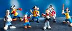 Goofy. Disney figuurtjes. 7 verschillende. Ca '90. 7 cm., Ophalen, Goofy of Pluto, Zo goed als nieuw, Beeldje of Figuurtje