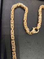 14 k gouden massieve koningsketting 152,5 gram 65 cm, Sieraden, Tassen en Uiterlijk, Kettingen, Ophalen of Verzenden, Nieuw, Goud