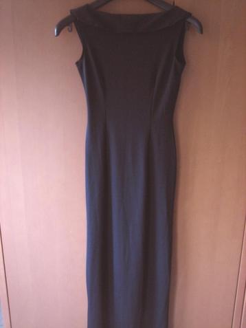 Zeer mooie zwarte lange avondjurk LOGI-CO, maat S Snazzeys beschikbaar voor biedingen