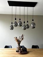 Industriële hanglamp - Zwart, Huis en Inrichting, Lampen | Hanglampen, Ophalen, 50 tot 75 cm, Zo goed als nieuw, Modern
