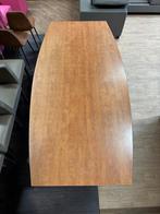 Grote Vergadertafel TON, kersen-zilver 240x120cm Hoogte vers, Ophalen of Verzenden, Gebruikt