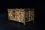 Antieke bronzen kist circa 1900, Antiek en Kunst, Antiek | Boeken en Bijbels, Ophalen of Verzenden