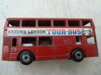 Matchbox Leyland Titan Dubbeldekker London Wild Tour-bus, Hobby en Vrije tijd, Modelauto's | Overige schalen, Gebruikt, Bus of Vrachtwagen