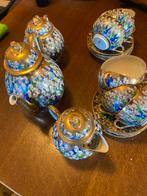 Prachtig theeservies met uniek design, Ophalen of Verzenden, Zo goed als nieuw, Overige stijlen, Kop(pen) en/of Schotel(s)