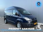 Ford Transit Custom 12/2017 Automaat Rolstoelbus Zelfrijder, Stof, Zwart, 4 cilinders, Blauw