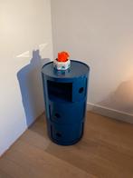 Kartell Componibili Kast Ø 32 cm - 3 Modules Blauw, Ophalen, Kunststof, Rond, Zo goed als nieuw