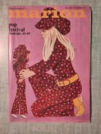 Marion knipmode nr 280 okt 1971 incl raderblad, Gebruikt, ., Vrouw, Ophalen of Verzenden