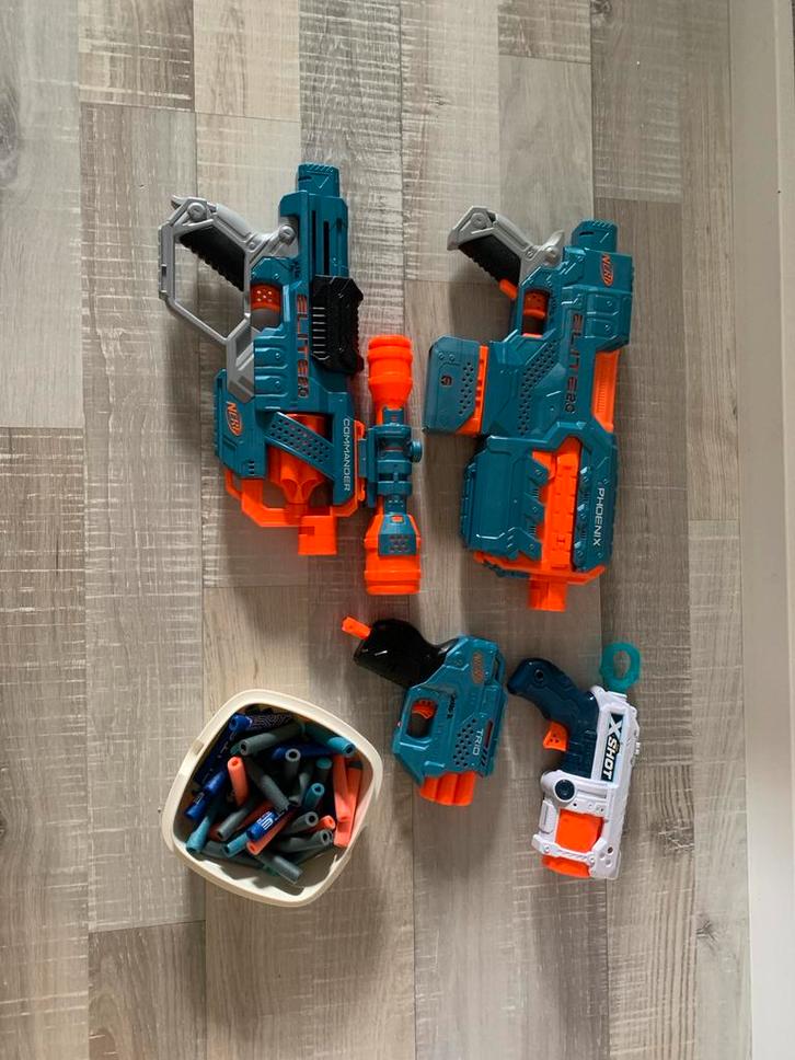 Nerf Blasters - Diverse Modellen!, Kinderen en Baby's, Speelgoed | Overig, Gebruikt, Jongen of Meisje, Ophalen of Verzenden