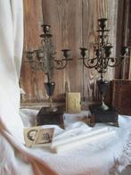 set antieke schouw kandelaars Napoleon III *Marries*, Ophalen of Verzenden