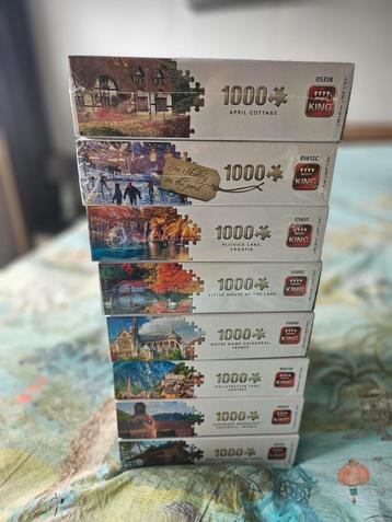 King puzzels oa Notre Dame Plitvice Lake 1000 stukjes nieuw  beschikbaar voor biedingen
