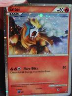 Pokémonkaart Entei Glimmend HGSS20 >Snelle Verzending!<, Hobby en Vrije tijd, Verzamelkaartspellen | Pokémon, Ophalen of Verzenden