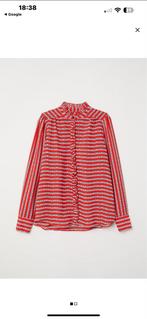 H&M Gouden Label LOVE Blouse - Maat 40/42  CHCS, Ophalen of Verzenden, Zo goed als nieuw, Maat 42/44 (L), Rood