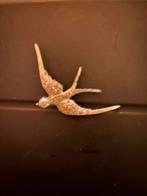 Antieke zilveren broche met steentjes, Ophalen of Verzenden