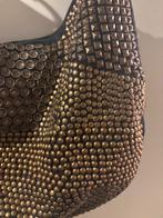 Zwarte Studs Handtas Magali Pascal Boho, Verzenden, Gebruikt, Zwart, Handtas