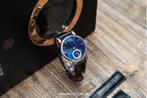 Christiaan van der Klaauw Moon Phase, Overige materialen, Leer, Zo goed als nieuw, Ophalen