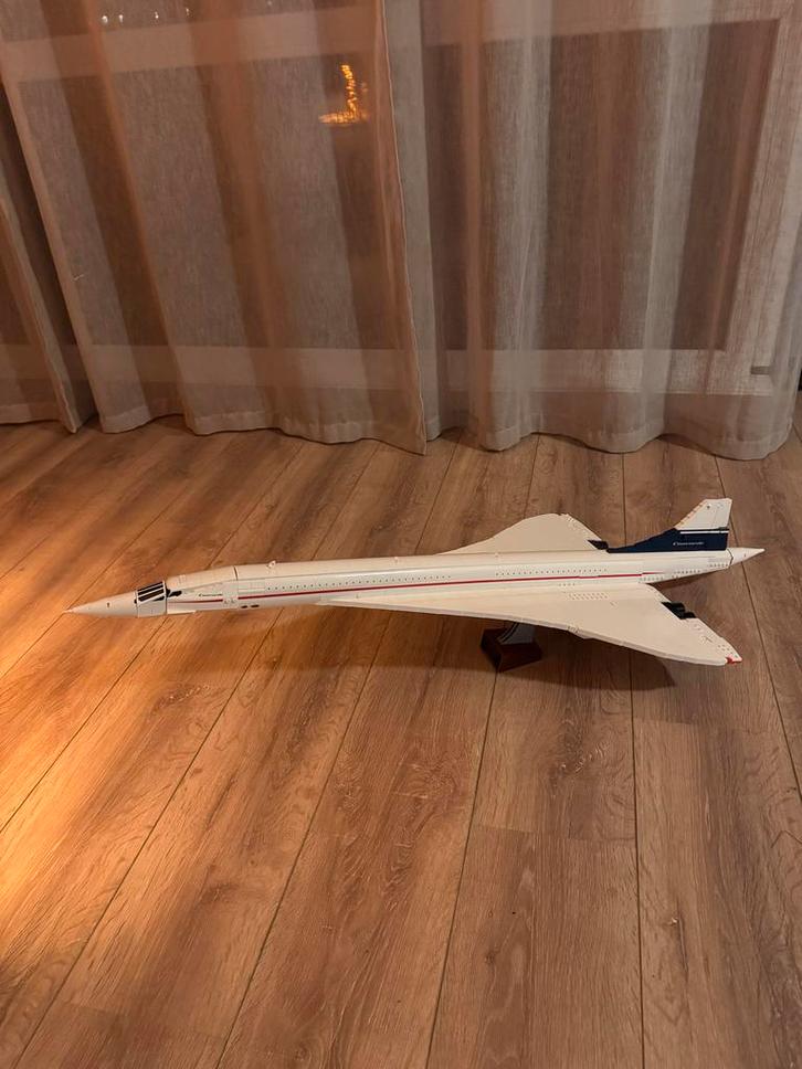 LEGO Icons Concorde 10318, Hobby en Vrije tijd, Modelbouw | Auto's en Voertuigen, Nieuw, Overige typen, Groter dan 1:32, Overige merken