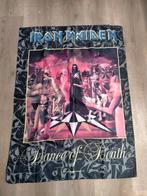 Iron Maiden dance of Death 2004 vintage hardrock muziek vlag, Verzamelen, Muziek, Artiesten en Beroemdheden, Ophalen of Verzenden