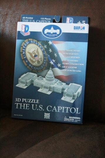 3D Puzzel "The U.S. Capitol" (Nieuw) beschikbaar voor biedingen