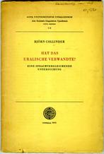 Hat das Uralische Verwandte - Bjorn Collinder, Bjorn Collinder, Ophalen of Verzenden, Zo goed als nieuw, Geesteswetenschap