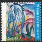 Duitsland 2012 - waarde145 - 100 jhr  Blauwe Reiter., Verzenden, BRD, Gestempeld