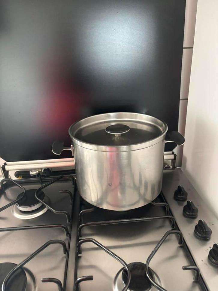 Gero Zilmeta Dick Simonis Vintage Pannenset, Huis en Inrichting, Keuken | Potten en Pannen, Gebruikt, Pannenset, Rvs, Ophalen of Verzenden