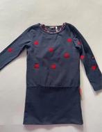 Prachtig donkerblauw jurkje met rode sterren NoNo maat 116, Kinderen en Baby's, Kinderkleding | Maat 116, Meisje, Ophalen of Verzenden