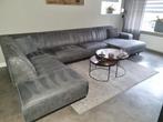 Grote grijze U-vorm bankstel (393x230x150cm), Huis en Inrichting, Banken | Bankstellen, Ophalen, Gebruikt, Hoekbank, 300 cm of meer