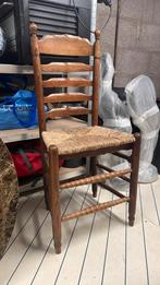 Oud eiken antieke knopstoel, Antiek en Kunst, Ophalen