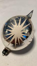 Vintage antieke kerstbal, zilver, Ophalen of Verzenden, Zo goed als nieuw