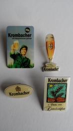 Krombacher bier spelden 4 x, Merk, Speldje of Pin, Zo goed als nieuw, Verzenden
