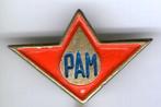PAM rood op zilverkl brandstof speldje ( M_162 ), Verzamelen, Speldjes, Pins en Buttons, Verzenden, Nieuw, Merk, Speldje of Pin
