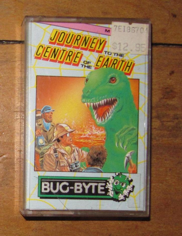 Msx Cassette Tape Spel Journey to the Centre of the Earth, Computers en Software, Vintage Computers, Ophalen of Verzenden