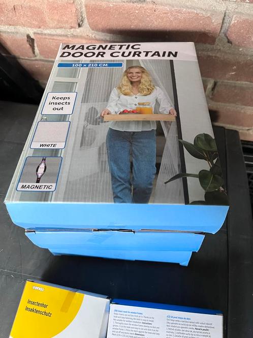 3x Magnetische Hordeur 100x210cm, 2x raamhor - Nieuw, Doe-het-zelf en Verbouw, Deuren en Horren, Nieuw, Hordeur, 200 tot 215 cm
