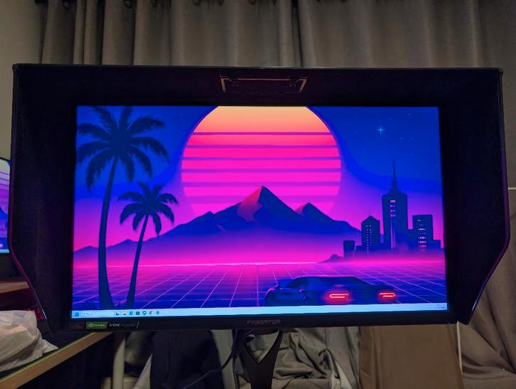 Acer Predator X27P - 27" 4K | 144Hz | G-SYNC Ult. | HDR 1000, Computers en Software, Monitoren, Gebruikt, 101 t/m 150 Hz, DisplayPort