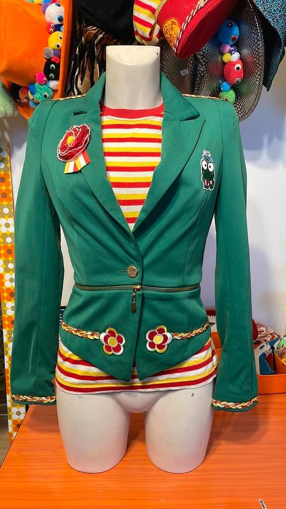 Jasje oeteldonk maat 34, Kleding | Dames, Carnavalskleding en Feestkleding, Zo goed als nieuw, Kleding, Carnaval, Maat 34 (XS) of kleiner