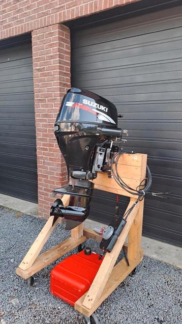 Suzuki 25 pk,afstandsbediening,kabels,25L Suzuki tank, korts beschikbaar voor biedingen