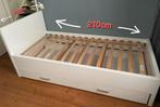 Bopita bed 210x 100 cm met lade, Kinderen en Baby's, Kinderkamer | Bedden, Ophalen, 85 tot 100 cm, Gebruikt, Matras
