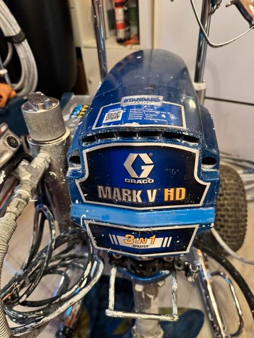 Graco Mark V Airless Coating en Schilderen, Doe-het-zelf en Verbouw, Schildersmaterialen, Zo goed als nieuw, Verfspuit of Verfpomp