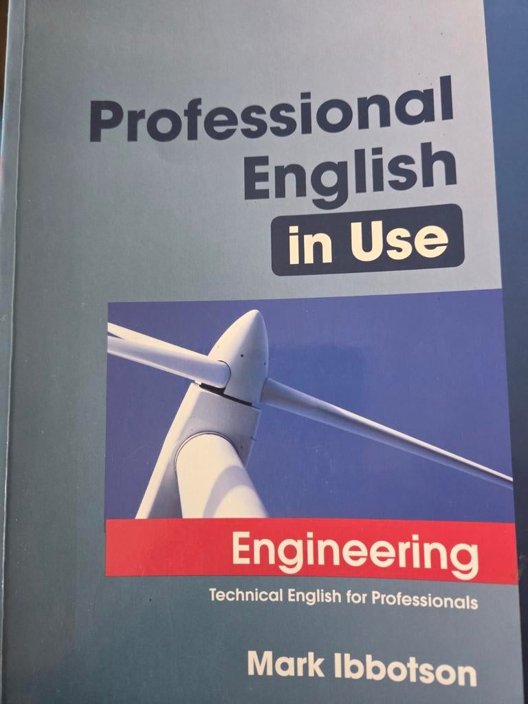Professional English in Use - Engineering, Boeken, Taal | Engels, Zo goed als nieuw, Non-fictie, Ophalen of Verzenden