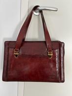 Lederen tas van Florence, bruin bordeaux, zgan, Sieraden, Tassen en Uiterlijk, Tassen | Damestassen, Verzenden, Zo goed als nieuw