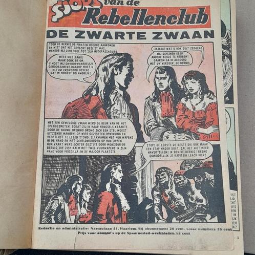 Sjors van de Rebellenclub 1956/1957 gebonden bladen, Verzamelen, Stripfiguren, Gebruikt, Boek of Spel, Overige figuren, Ophalen of Verzenden